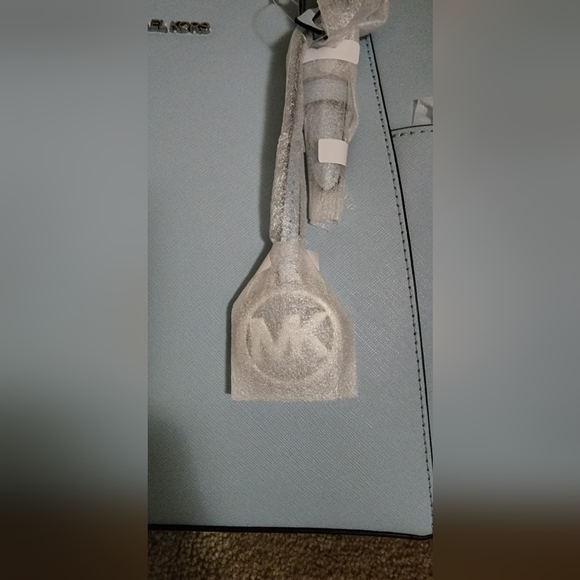 Michael Kors Charlotte TZ Tote Vista Blue Large - Picture 9 of 16